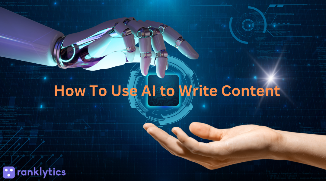 How To Use AI to Write Content